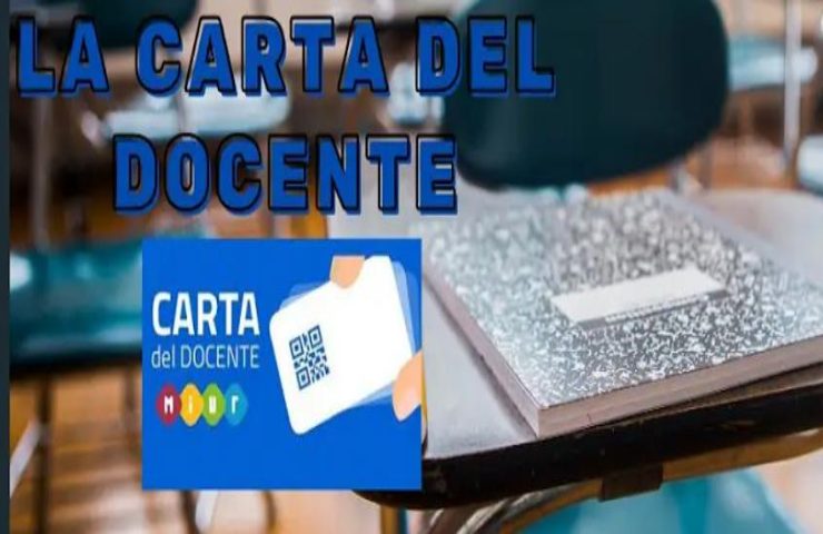 Carta del docente