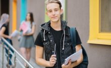 Giovane studente