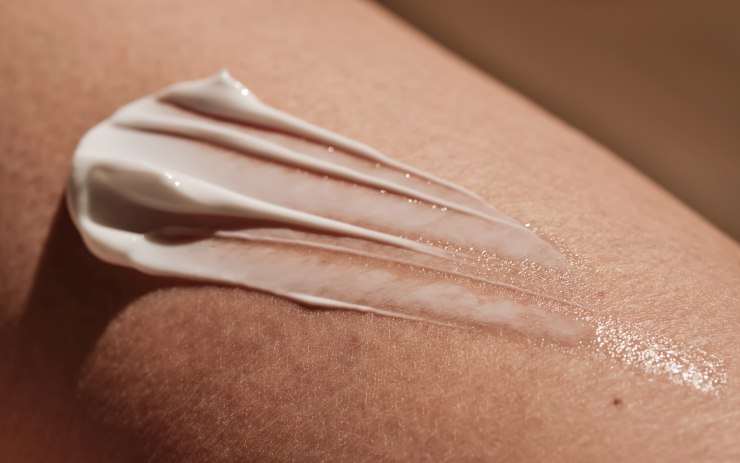 crema sul braccio