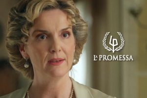 Personaggio Cruz e logo La Promessa
