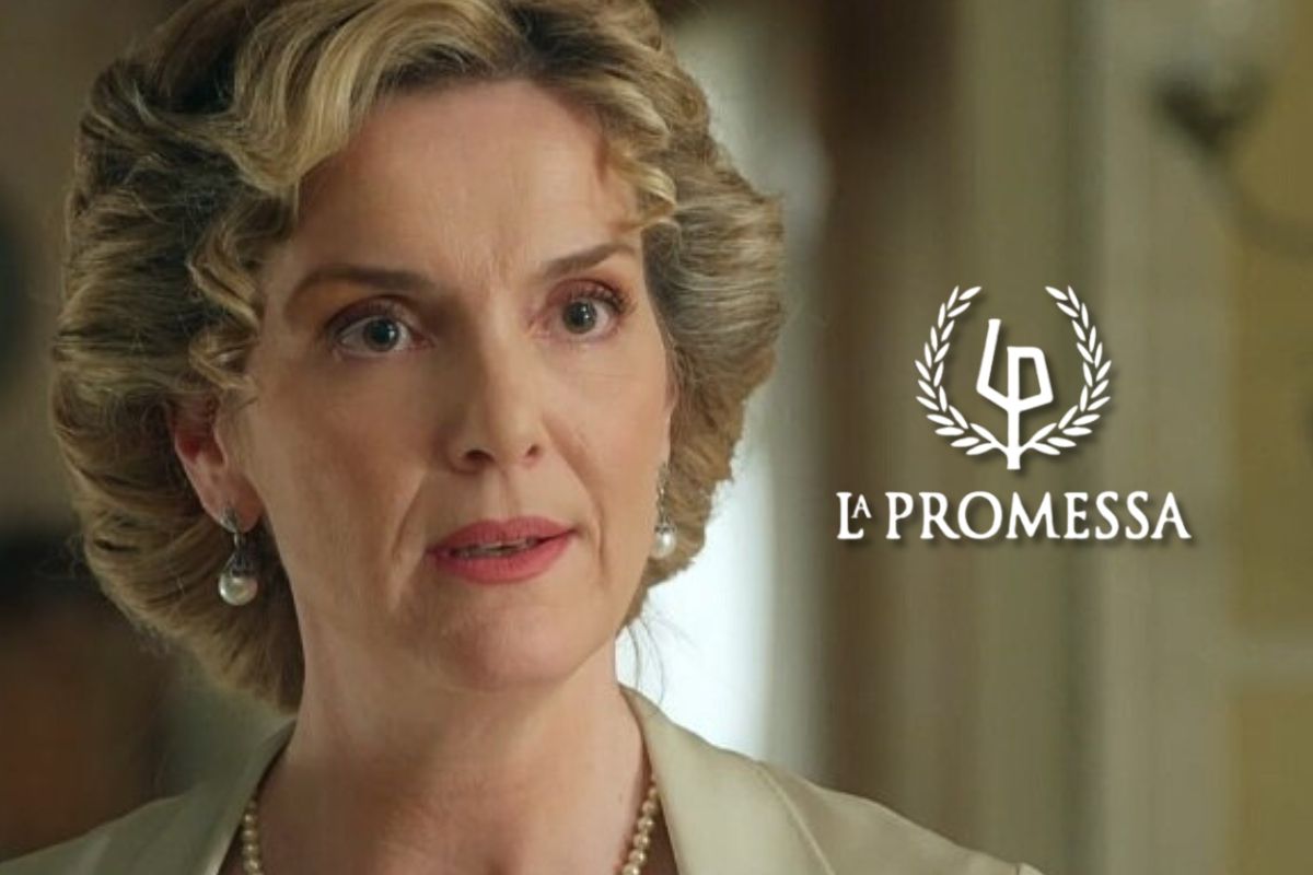 Personaggio Cruz e logo La Promessa