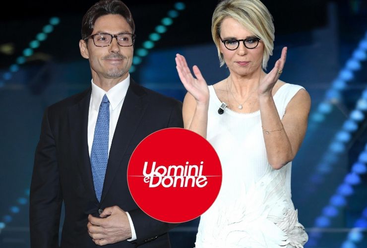 Maria De Filippi, Pier Silvio Berlusconi, logo Uomini e Donne
