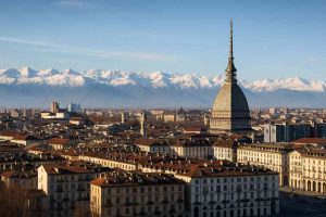 Città di Torino vista dall'alto
