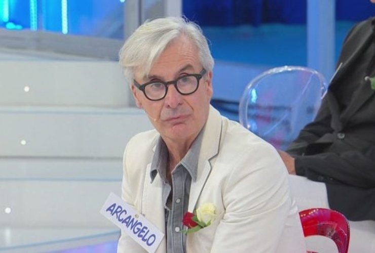 arcangelo nello studio di uomini e donne