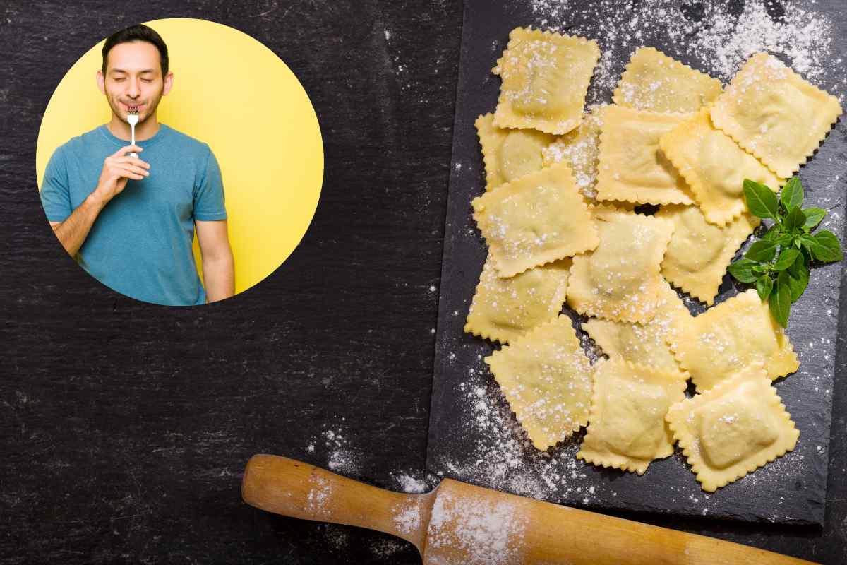agnolotti e persona