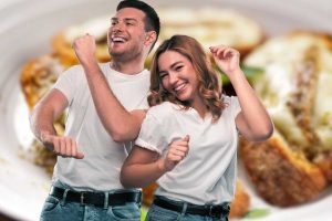 Uomo e donna che ballano