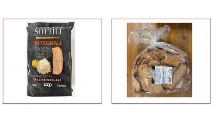 Fette biscottate richiamate