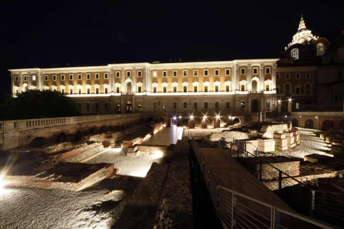 Musei Reali Torino di sera
