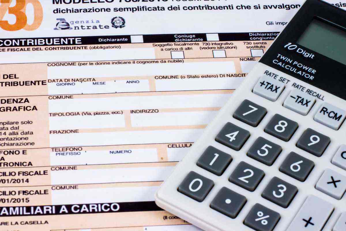 modello 730 calcolatrice