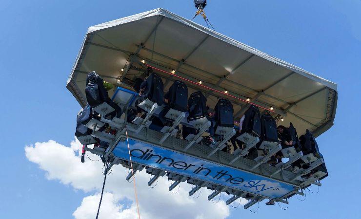 Piattaforma Dinner in the Sky