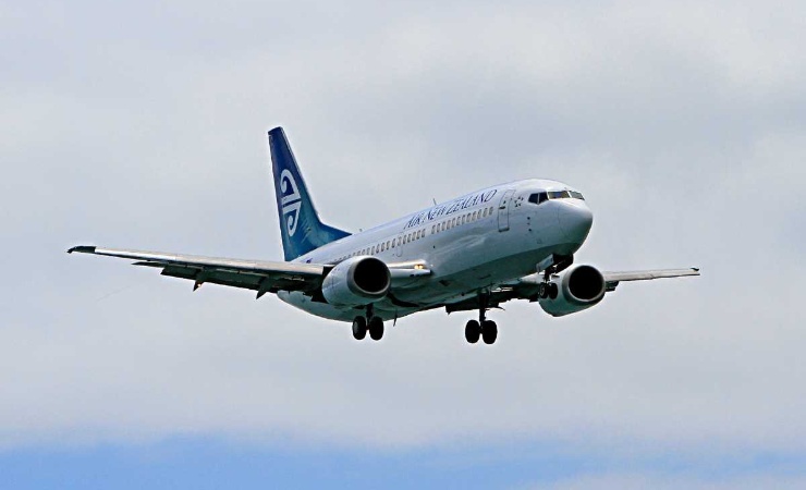 aereo in volo