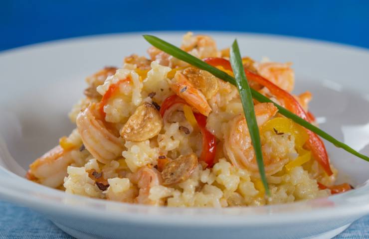 risotto gamberi e limone