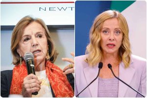 Collage Giorgia Meloni e Elsa Fornero