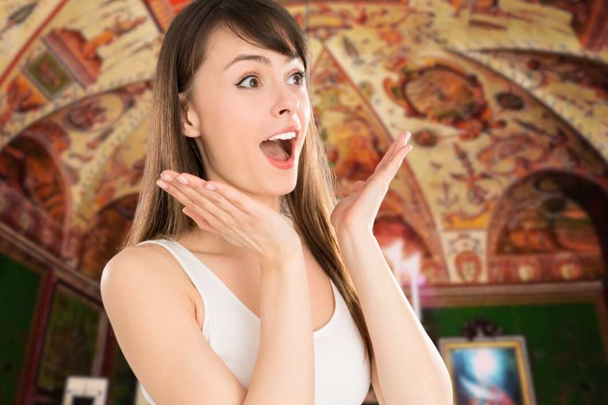 Donna sorpresa