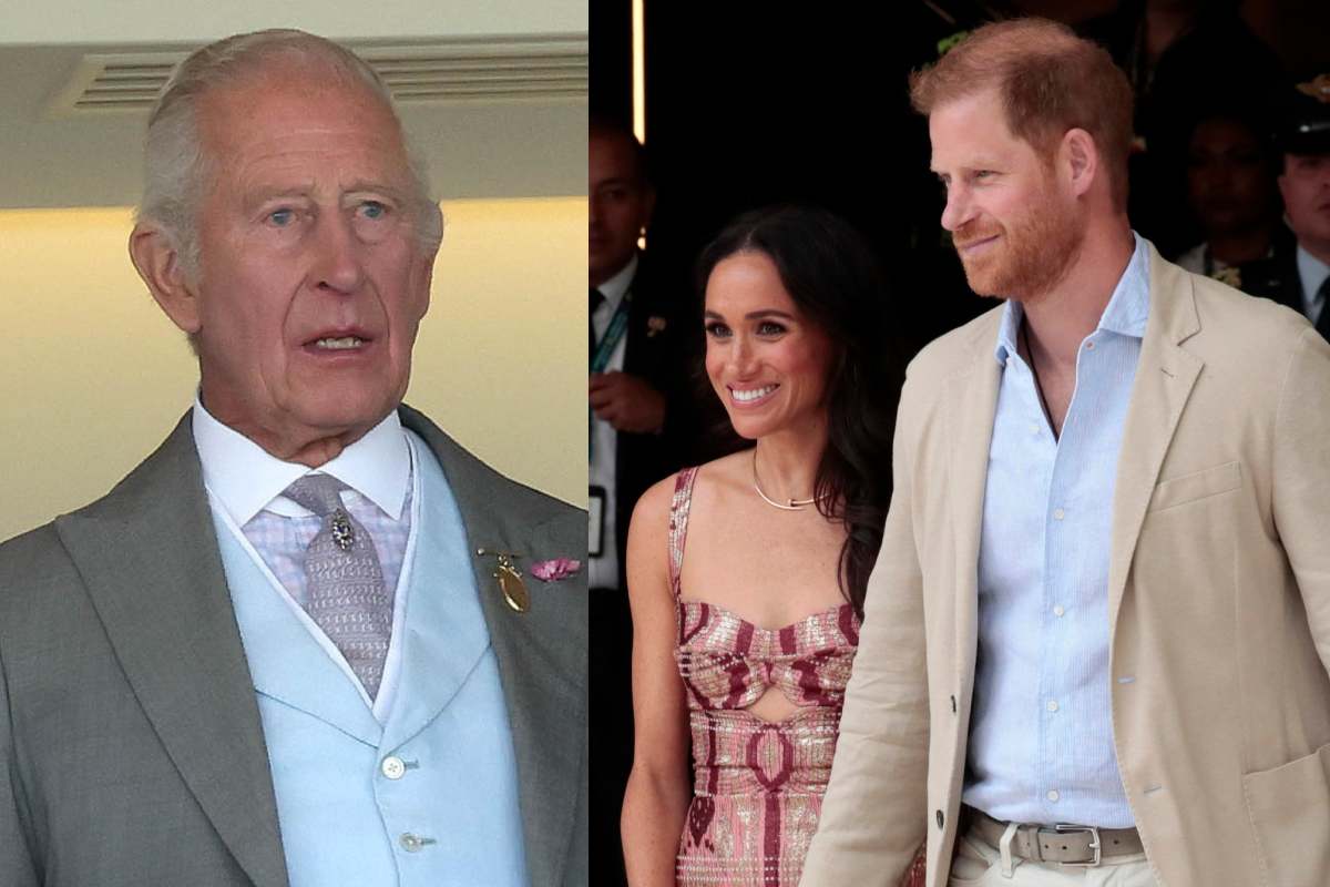 Re Carlo III, Harry e Meghan