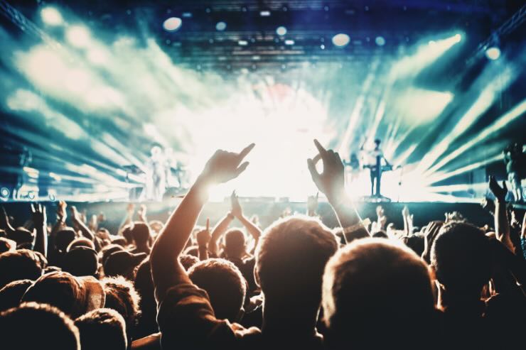 gente al concerto