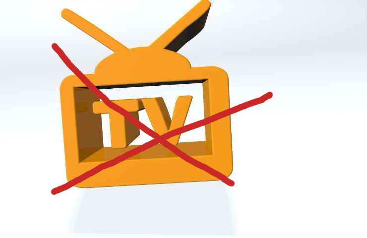 x su televisore