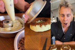 Preparazione della cheesecake di Andrea Mainardi