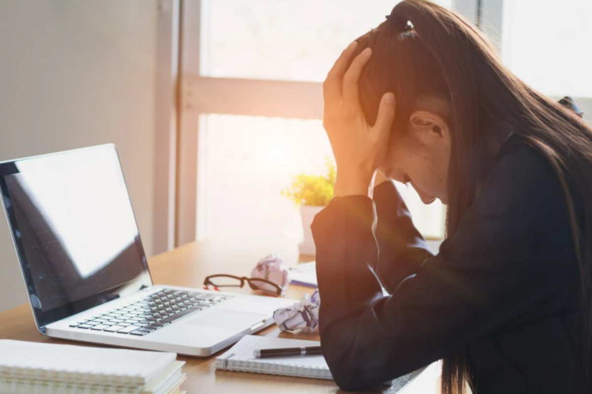 donna stress lavoro