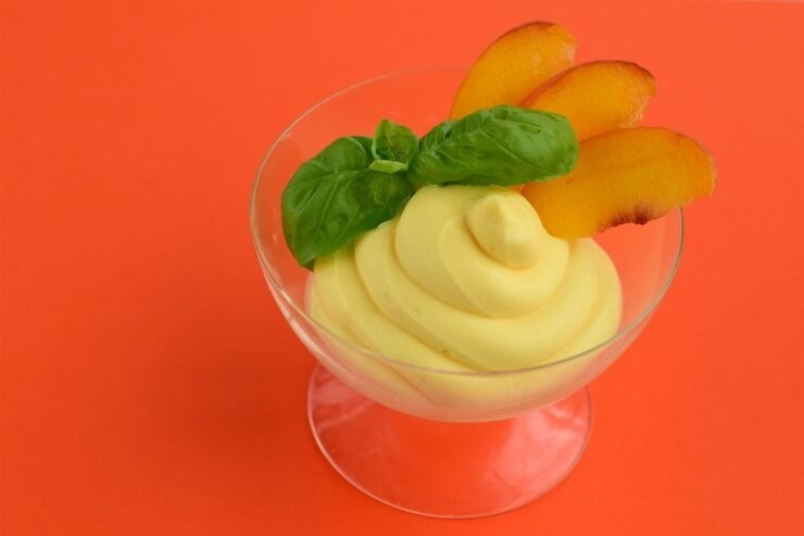mousse alle pesche